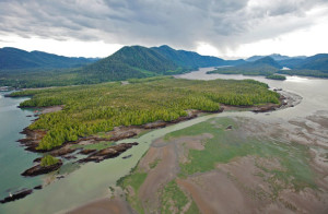 Lelu Island site of proposed Petronas Pacific Northwest LNG