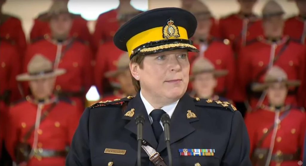 RCMP Commissioner Brenda Lucki sworn in